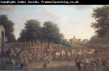 John Wootton George III's Procession to the Houses of Parliament (mk25)